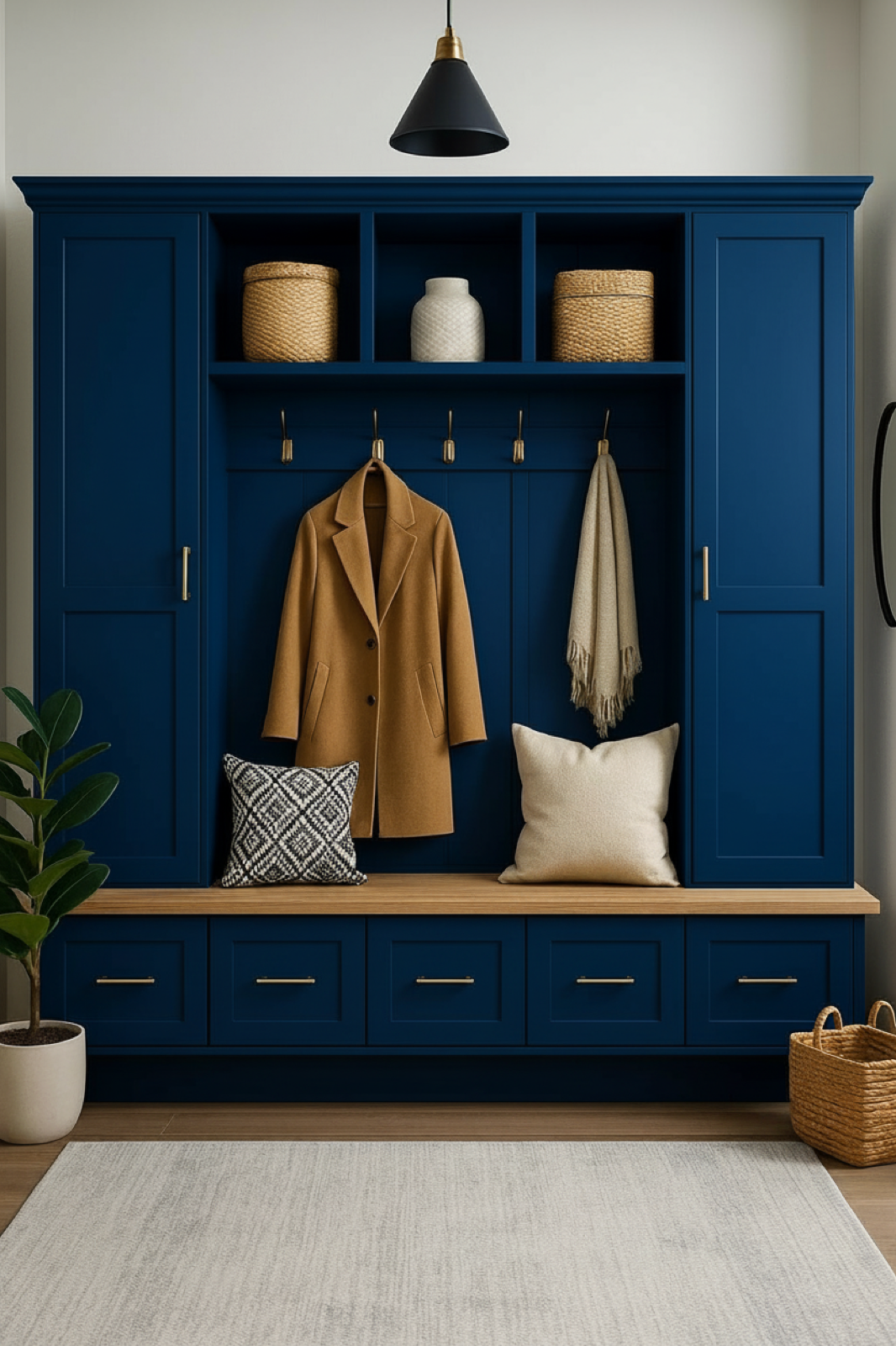 The Wooden Nest mudroom furniture