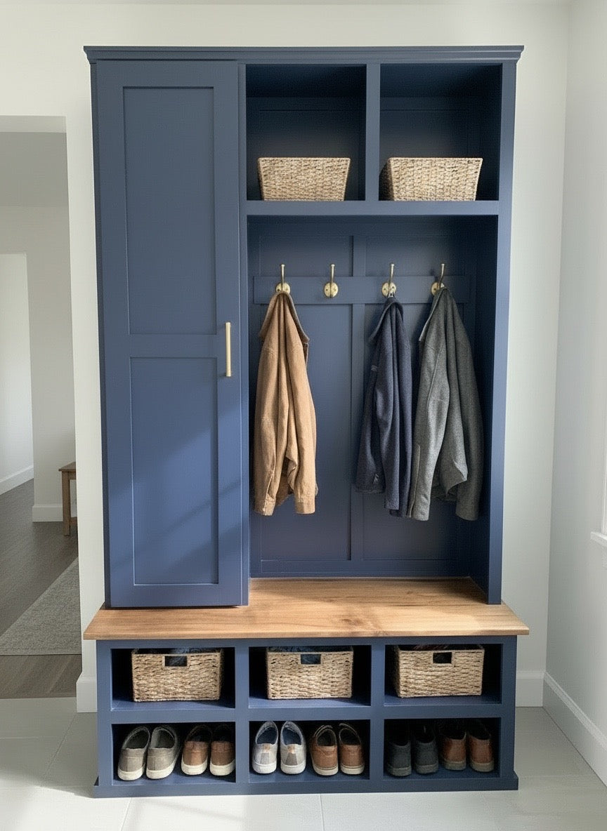 The Alden Mudroom Bench