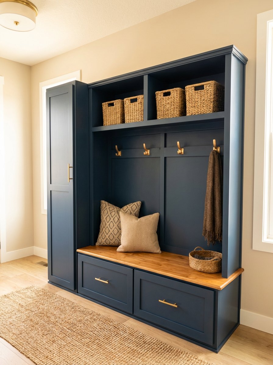 The Quinn Mudroom Locker — Navy